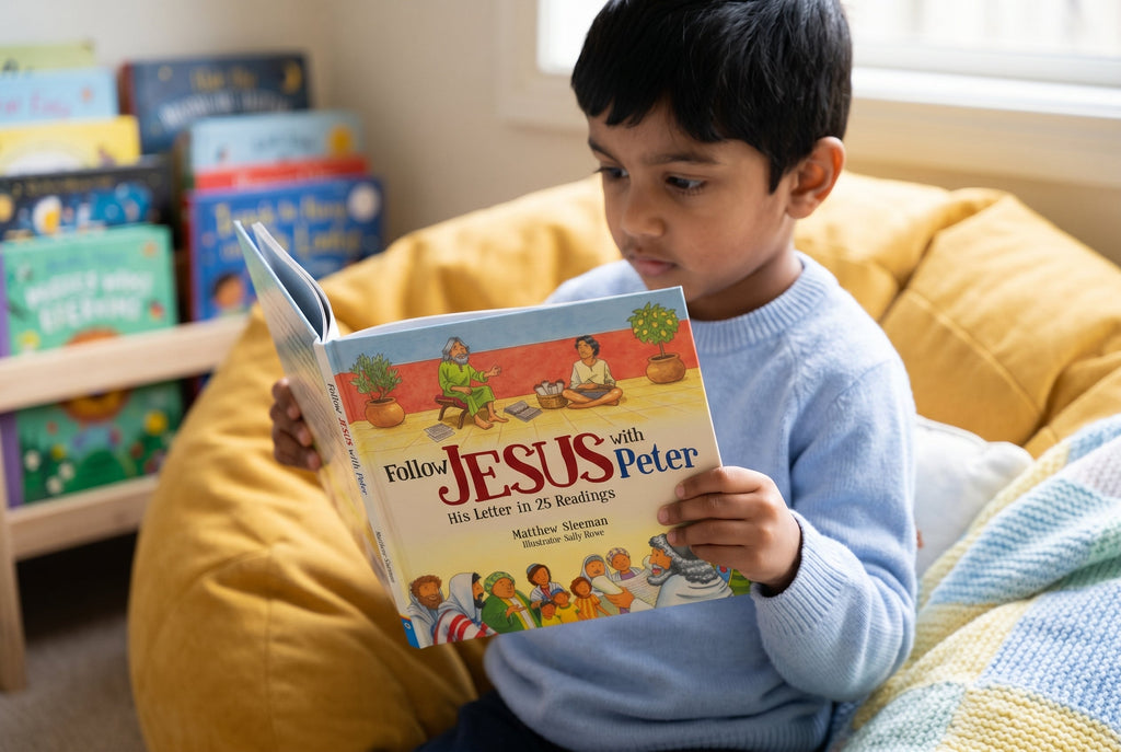 Studio photo of Follow Jesus With Peter: His Letter in 25 Readings in lifestyle