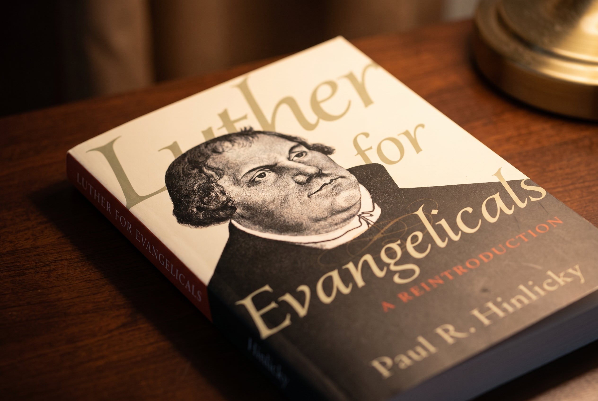 Studio photo of Luther for Evangelicals in detail