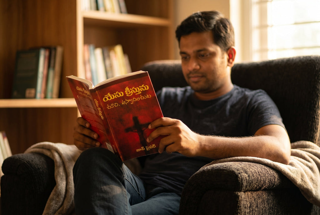 Studio photo of Seeing and Savoring Jesus Christ (Telugu) in lifestyle