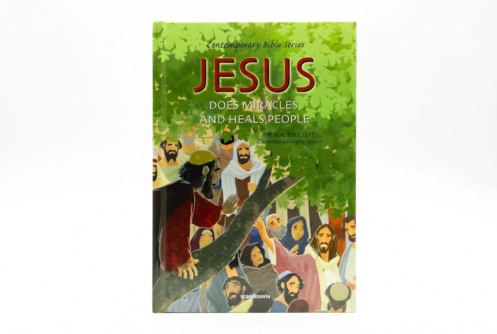 Studio photo of Jesus Does Miracles and Heals People: Contemporary English Version in hero