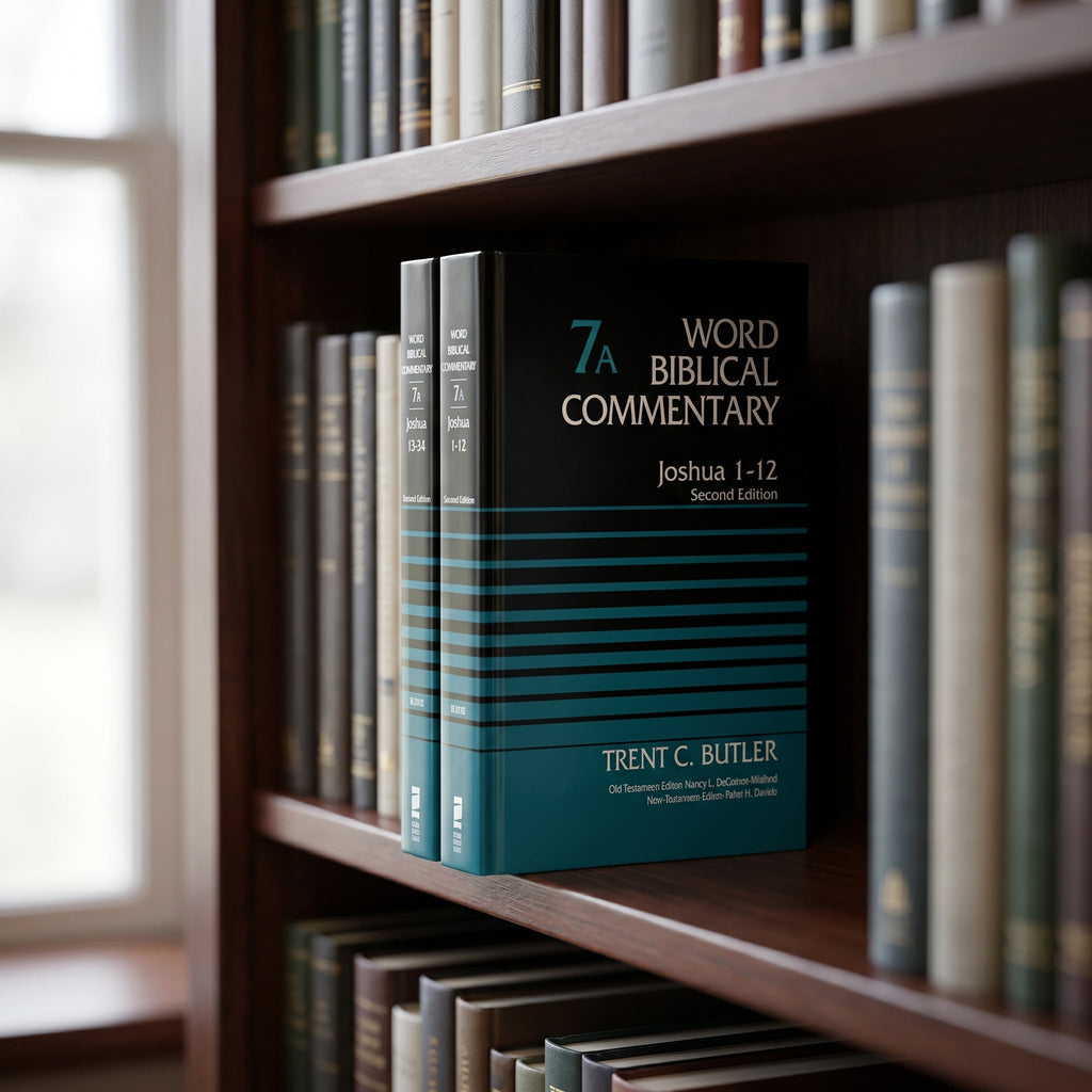 Studio photo of Joshua (2-Volume Set---7A and 7B): Second Edition (Word Biblical Commentary) in lifestyle