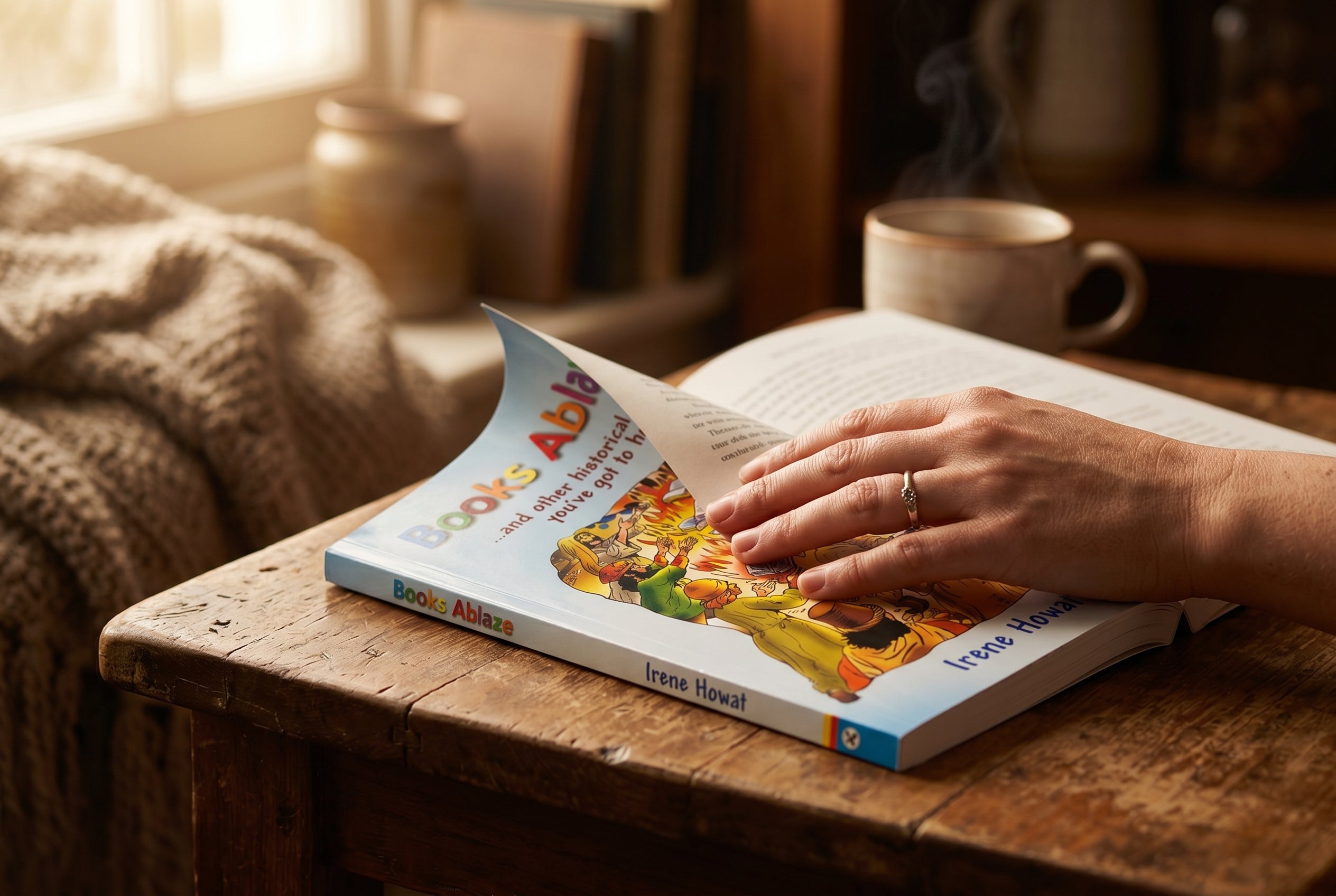 Studio photo of Books Ablaze: ...and other historical stories in lifestyle