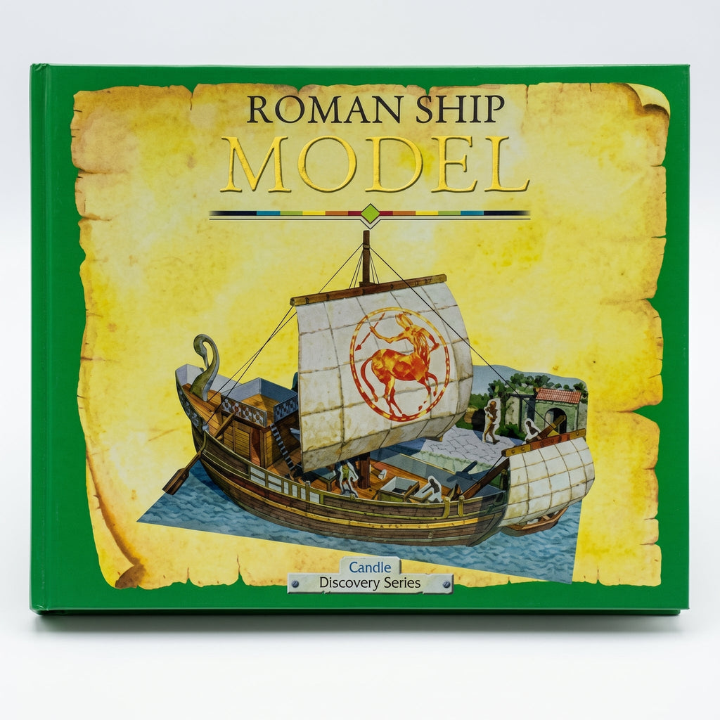 Studio photo of Roman Ship Model in detail