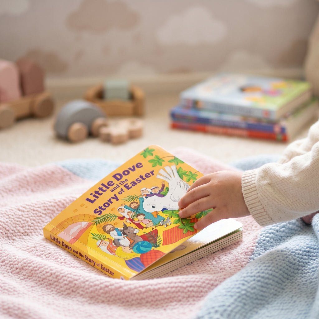 Studio photo of Little Dove and the Story of Easter in lifestyle