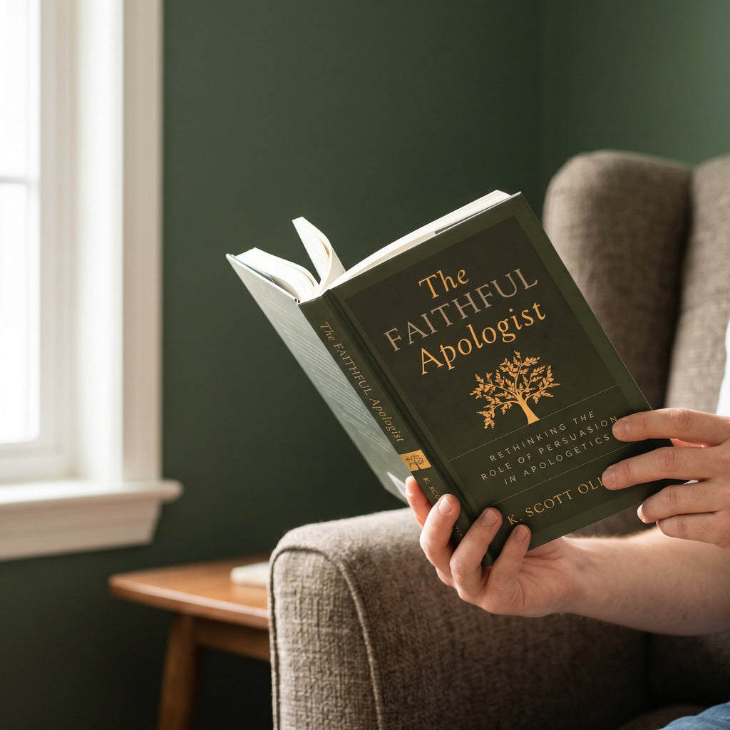 Studio photo of The Faithful Apologist: Rethinking the Role of Persuasion in Apologetics in lifestyle