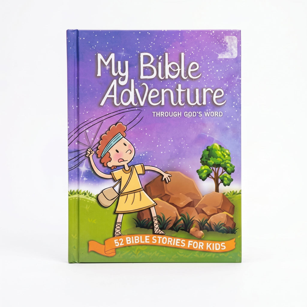 Studio photo of My Bible Adventure Through God's Word: 52 Bible Stories for Kids in hero