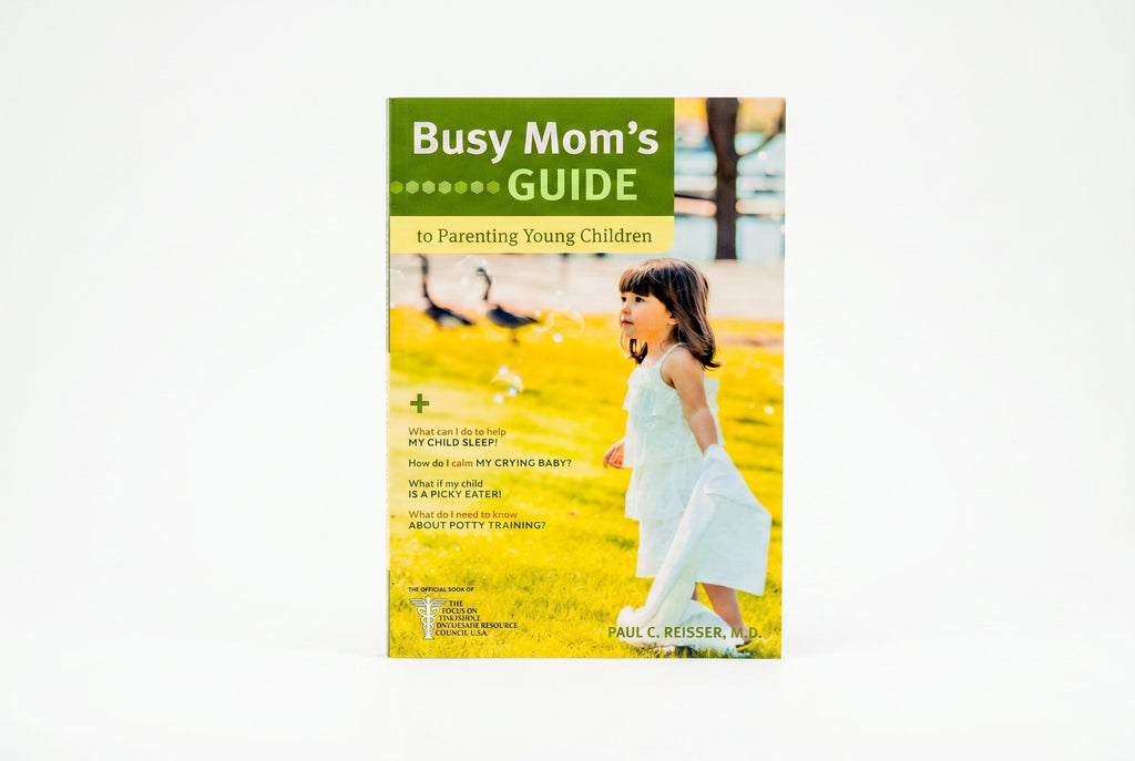Studio photo of Busy Mom's Guide to Parenting Young Children in hero