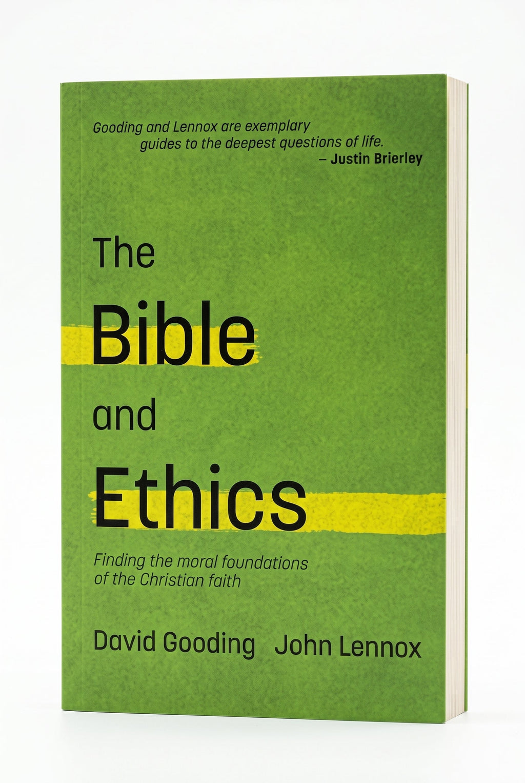 Studio photo of The Bible and Ethics: Finding the Moral Foundations of the Christian Faith in hero