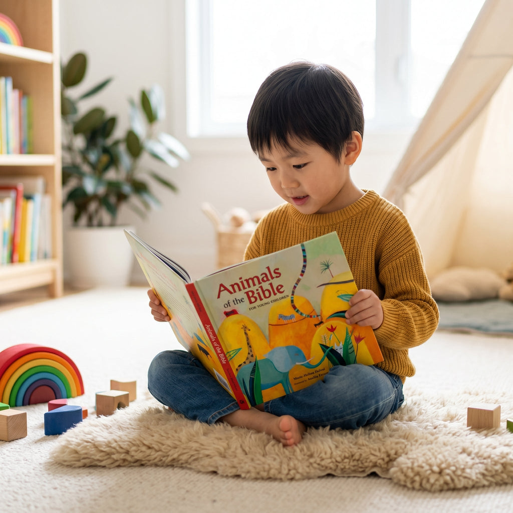 Studio photo of Animals of the Bible for Young Children in lifestyle