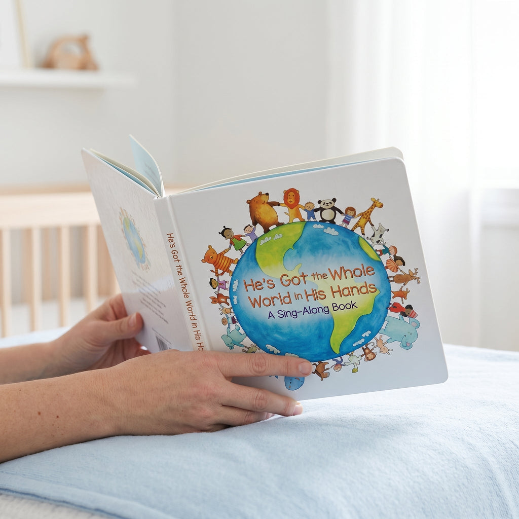 Studio photo of He's Got the Whole World in his Hands (A Sing - Along Book) in lifestyle