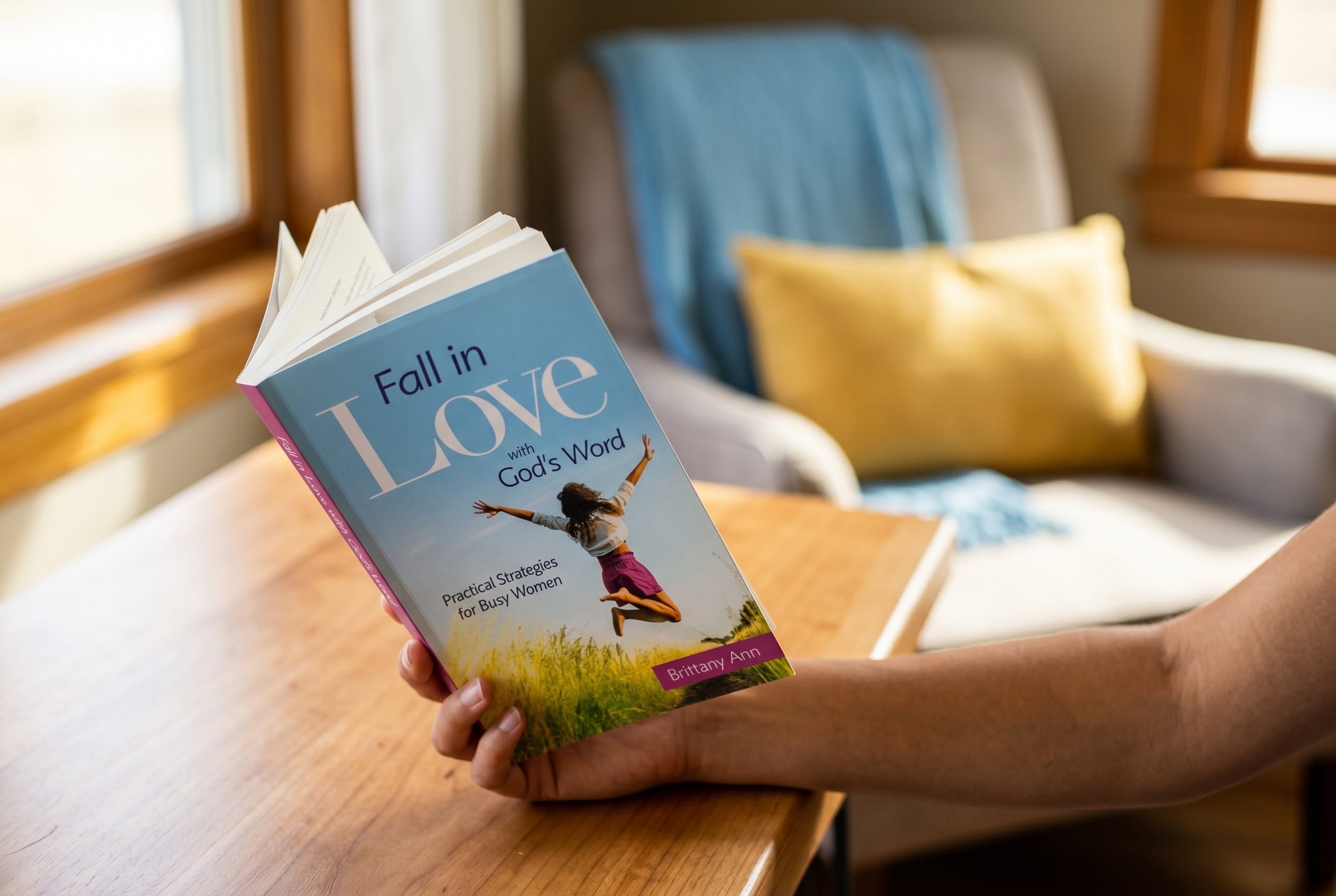 Studio photo of Fall in Love with God's Word in lifestyle