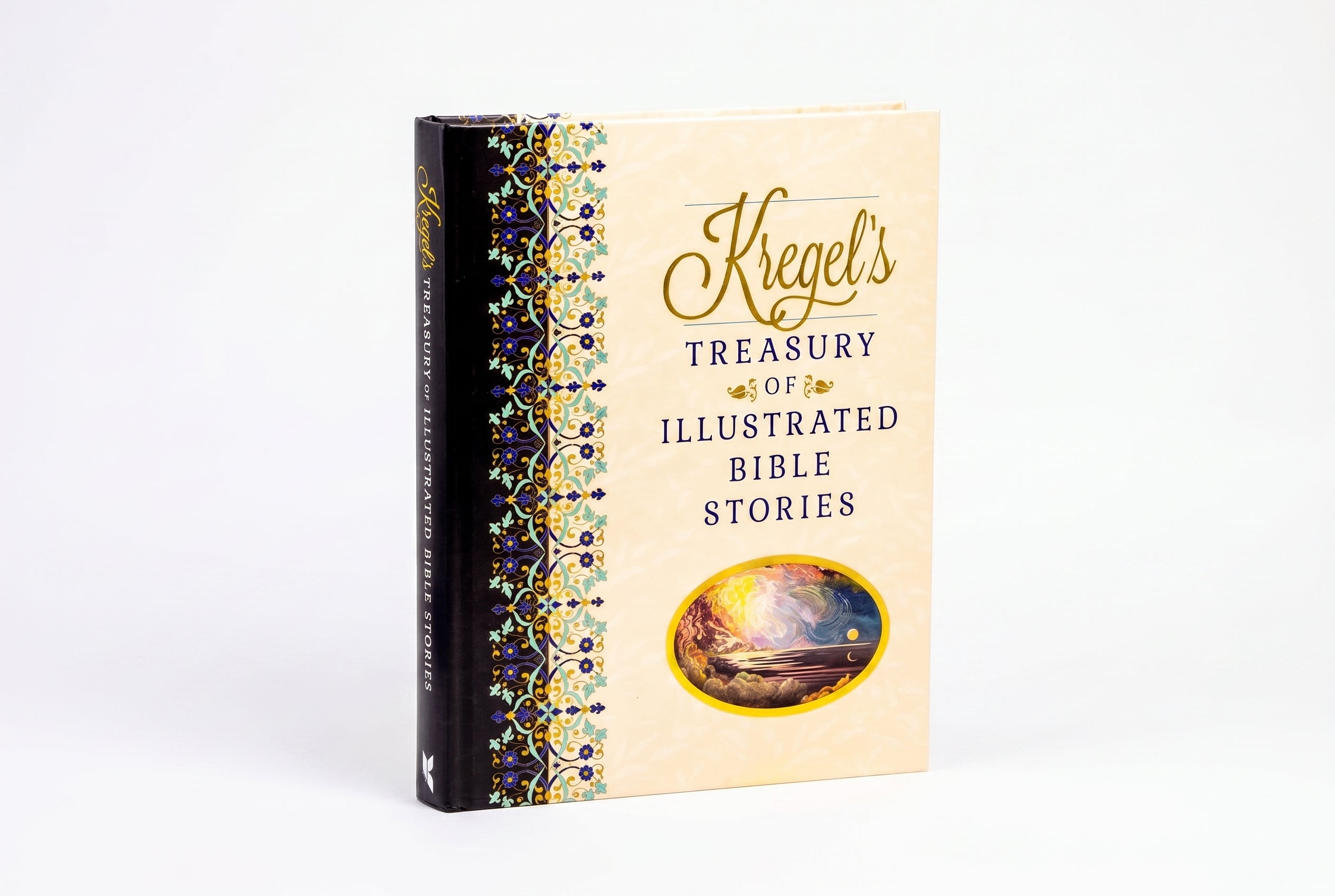 Studio photo of Kregels Treasury of Illustrated Bible Stories in hero