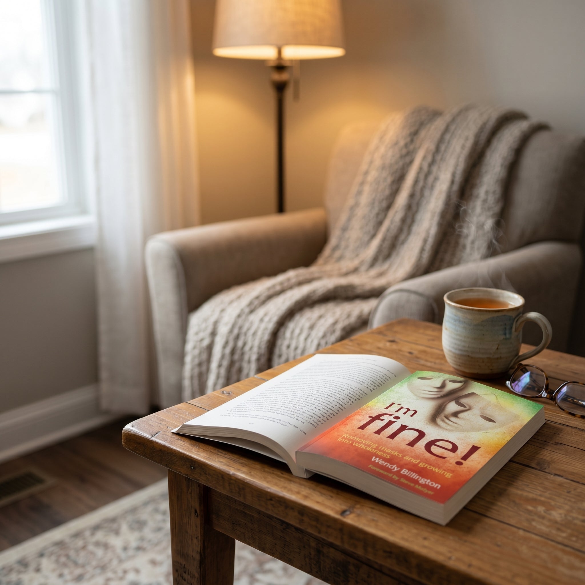 Studio photo of I'm Fine: Removing Masks and Growing into Wholeness in lifestyle