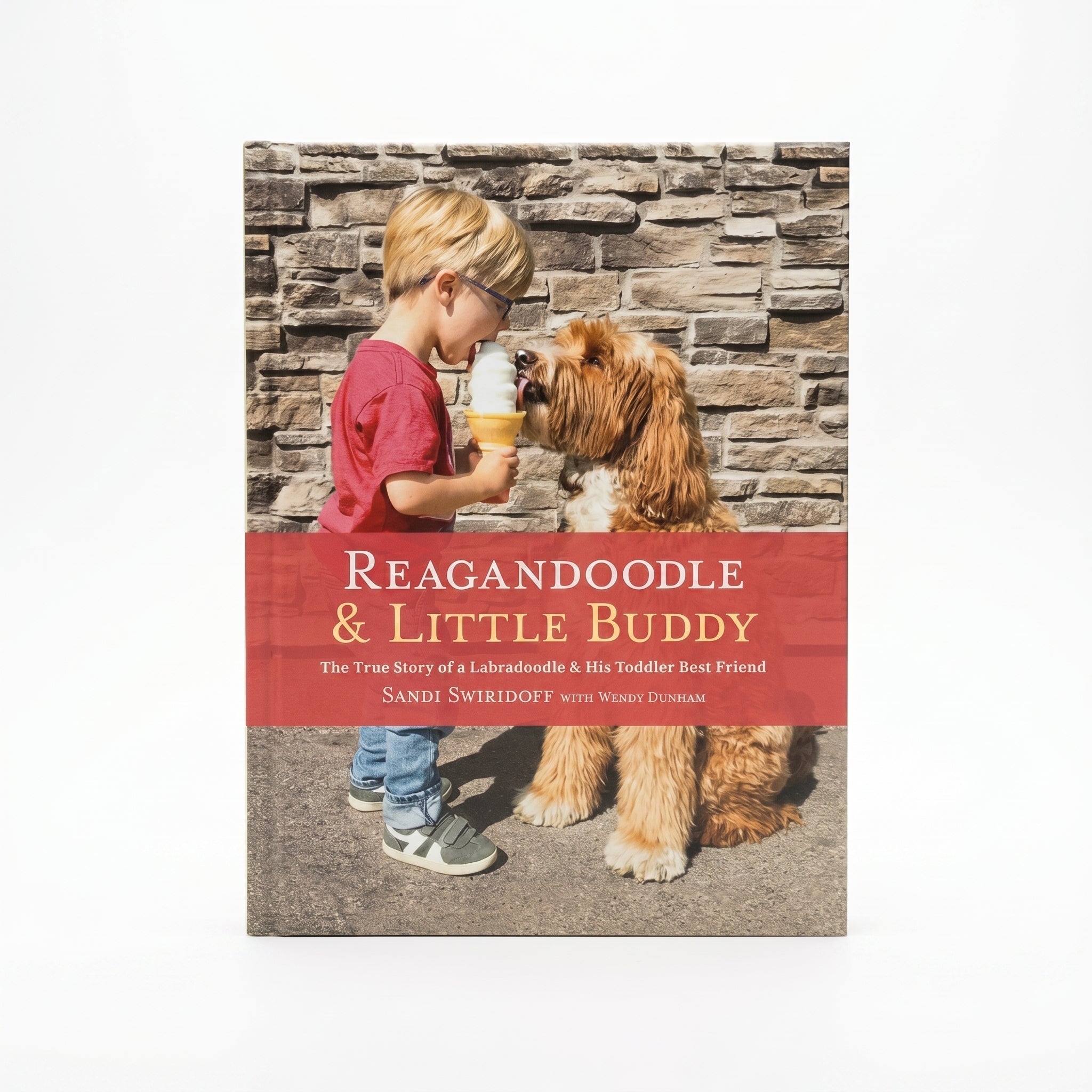 Studio photo of Reagandoodle and Little Buddy: The True Story of a Labradoodle and His Toddler Best Friend in hero