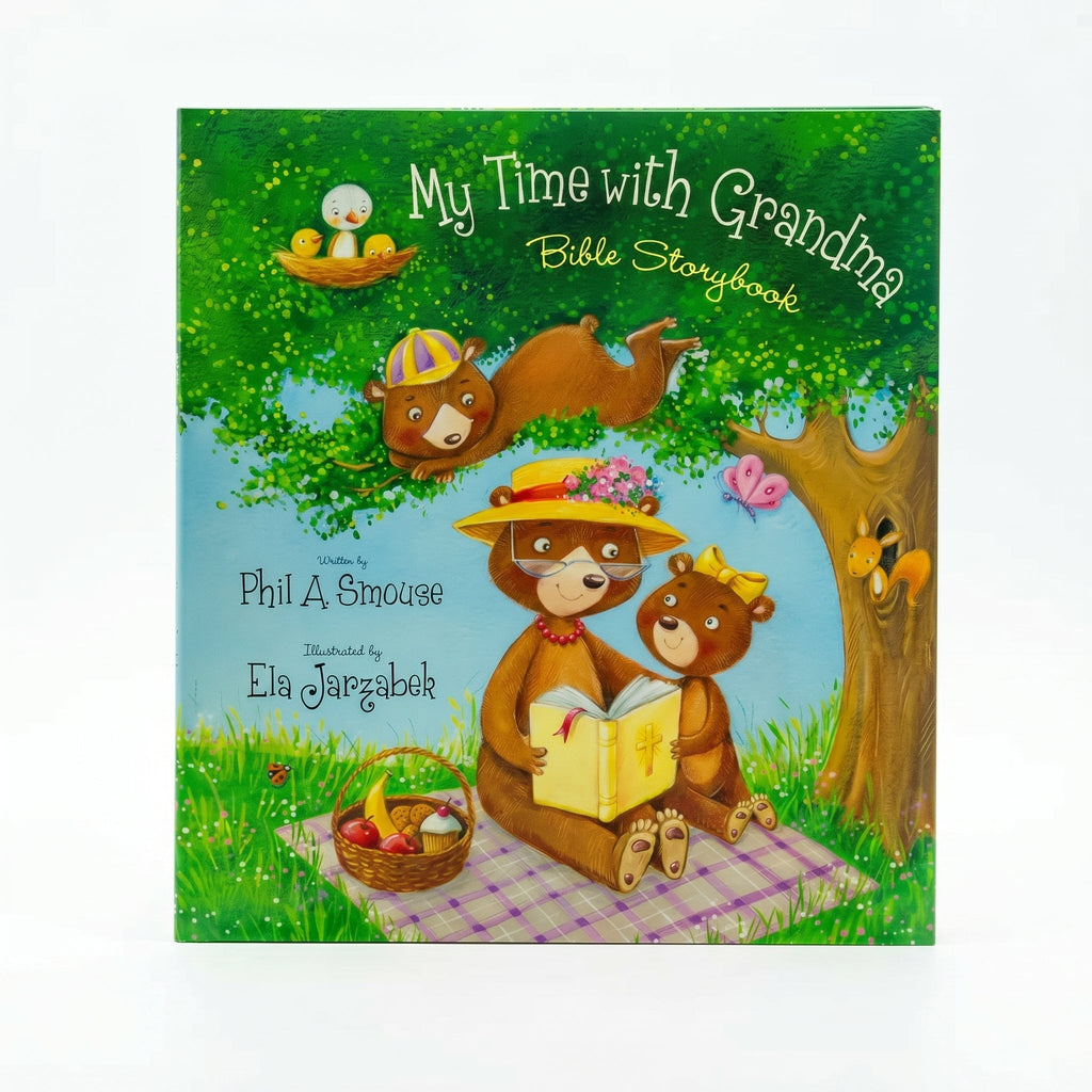Studio photo of My Time with Grandma Bible Storybook in hero