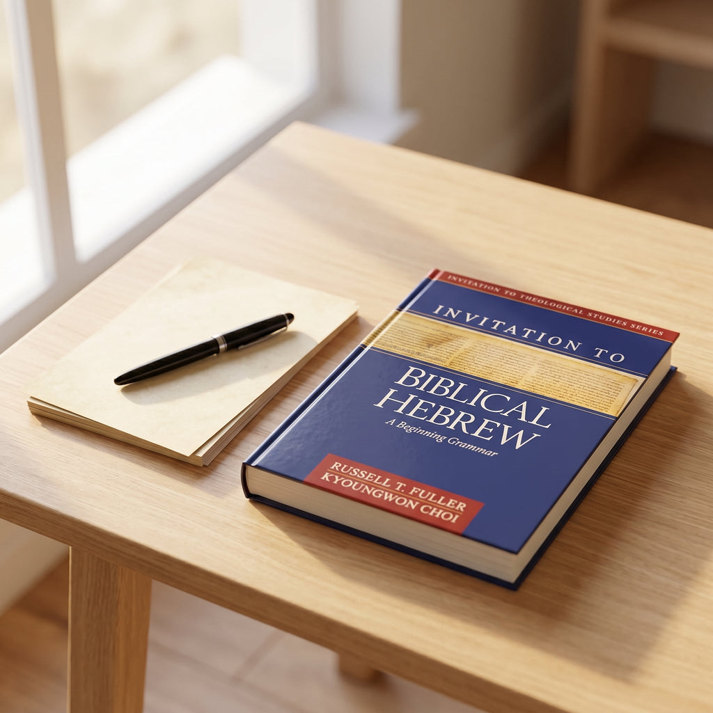 Studio photo of Invitation to Biblical Hebrew: A Beginning Grammar in lifestyle
