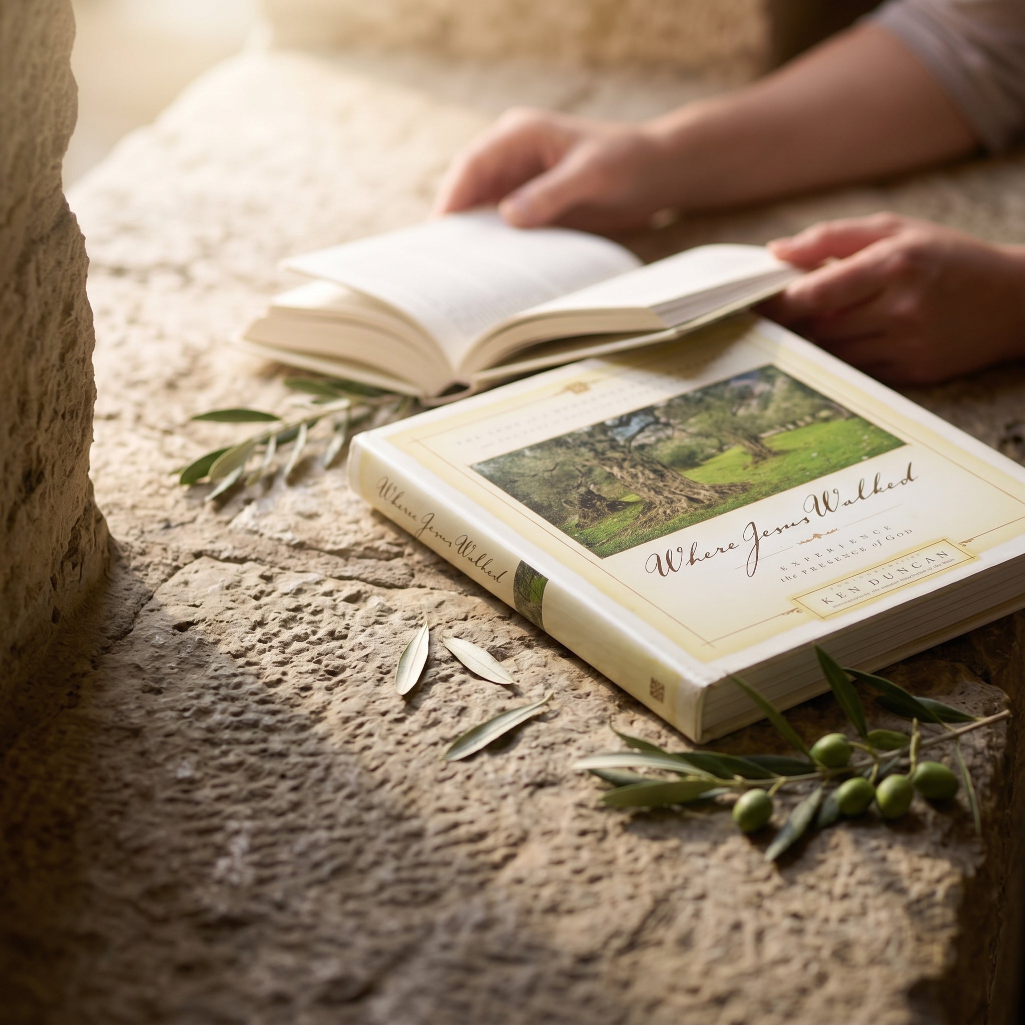 Studio photo of Where Jesus Walked: Experience the Presence of God in lifestyle