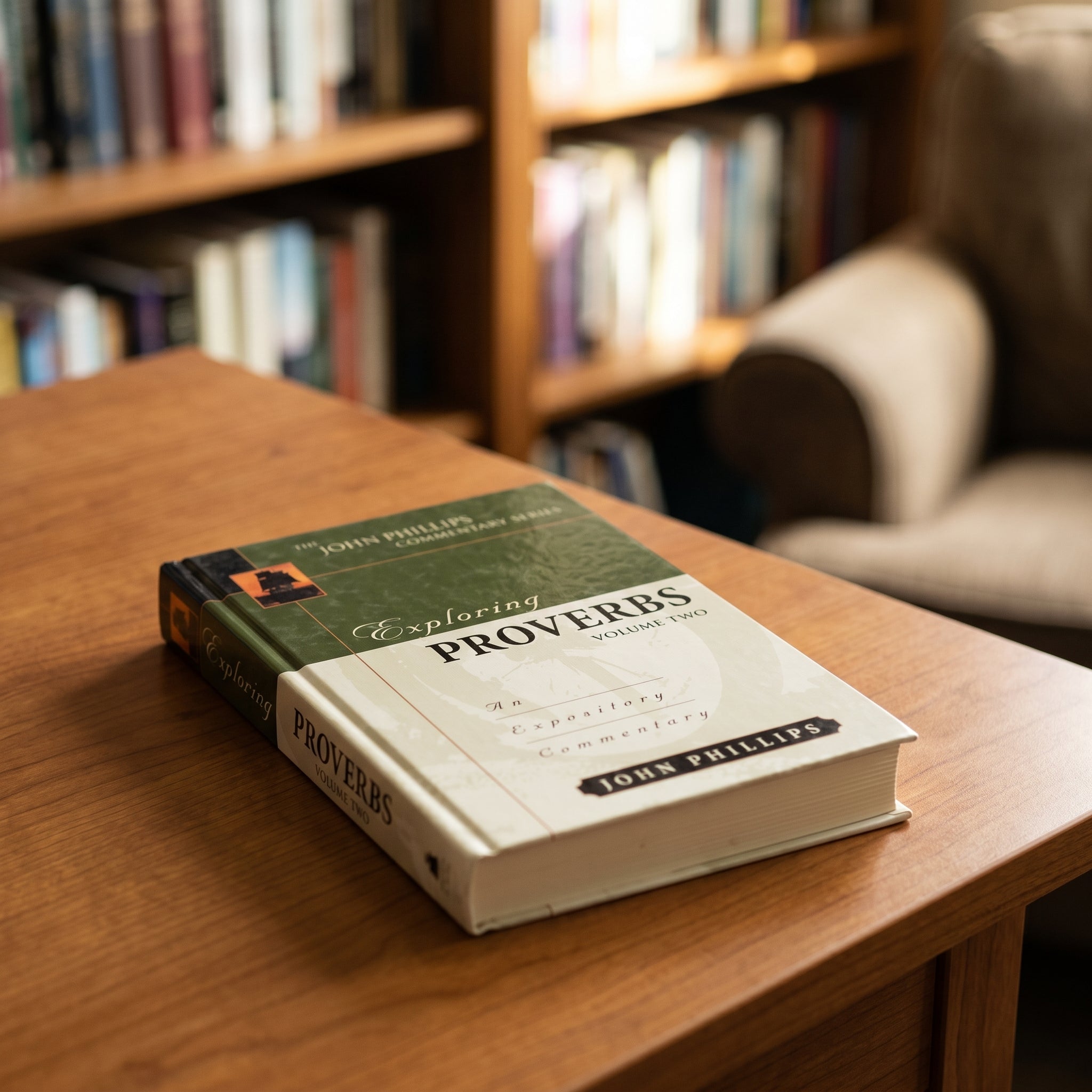 Studio photo of Exploring Proverbs, Volume 2 (John Phillips Commentary Series) in lifestyle