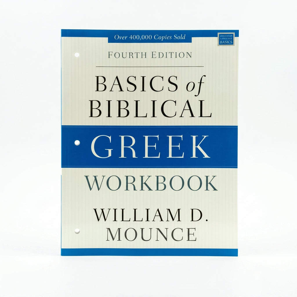 Studio photo of Basics of Biblical Greek Workbook: Fourth Edition in hero