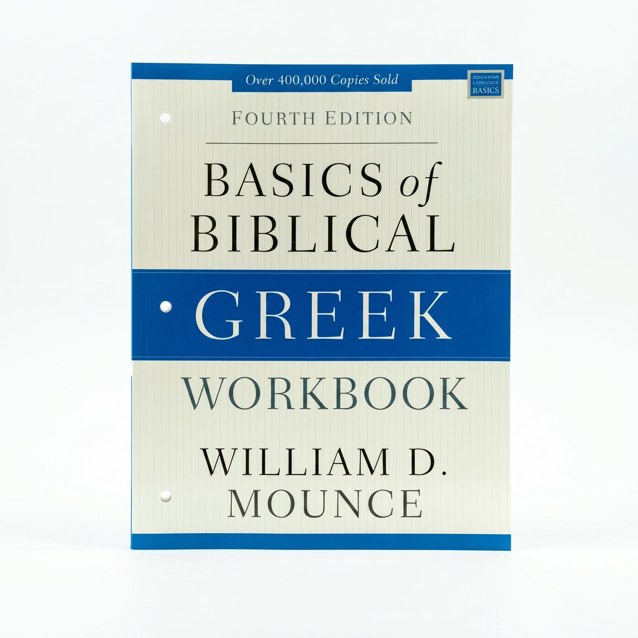 Studio photo of Basics of Biblical Greek Workbook: Fourth Edition in hero