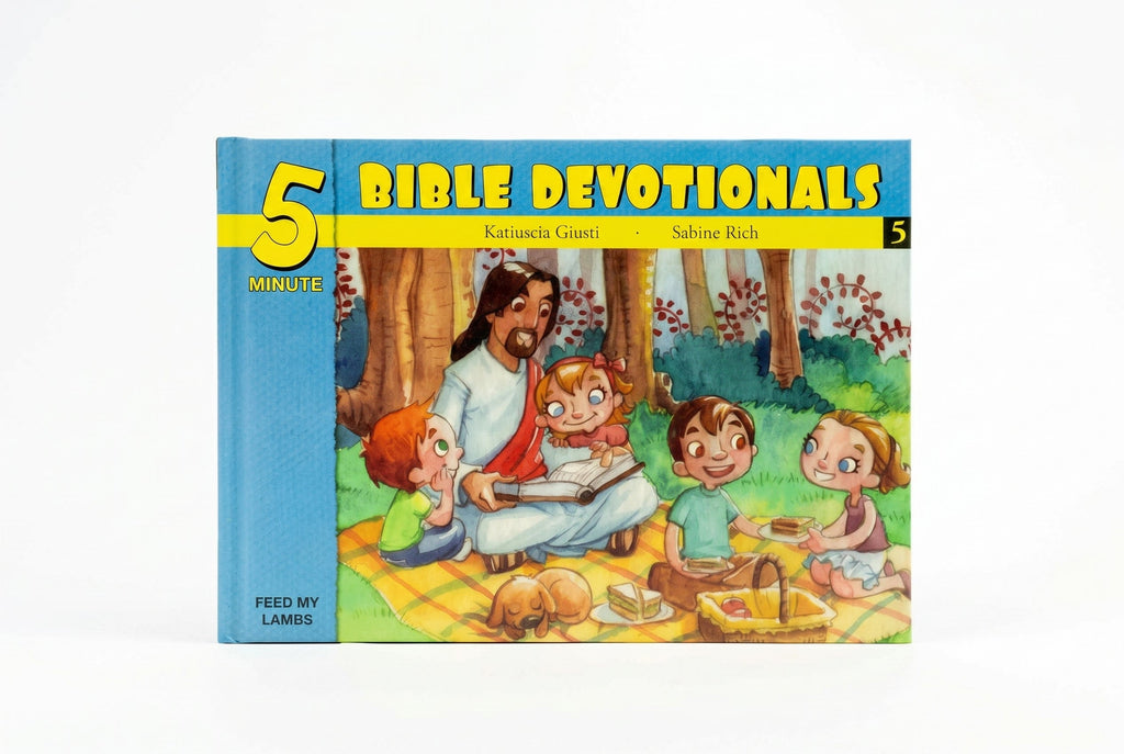 Studio photo of 5 Minute Bible Devotionals, Volume 5 in hero