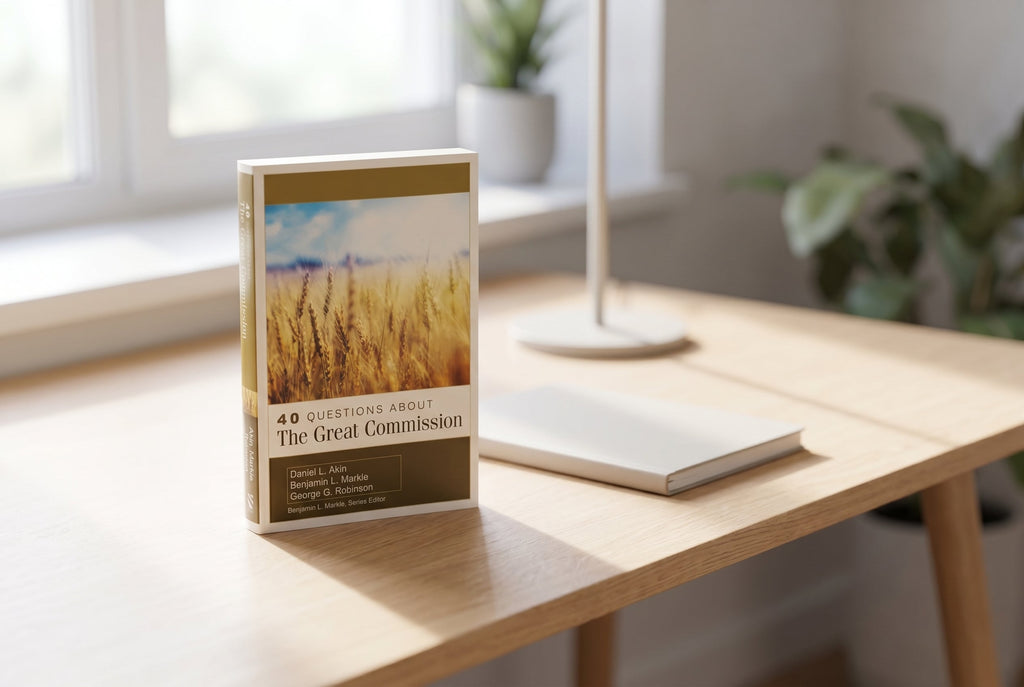 Studio photo of 40 Questions About the Great Commission in lifestyle