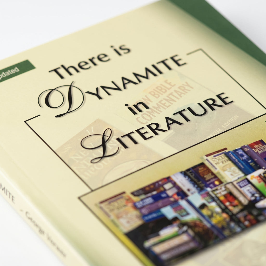 Studio photo of There is Dynamite in Literature in detail