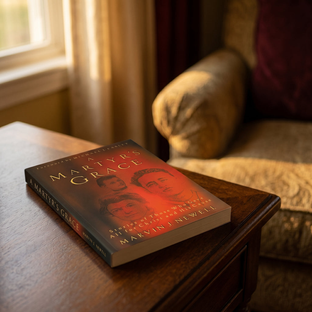 Studio photo of A Martyr's Grace: Stories of Those Who Gave All For Christ and His Cause in lifestyle