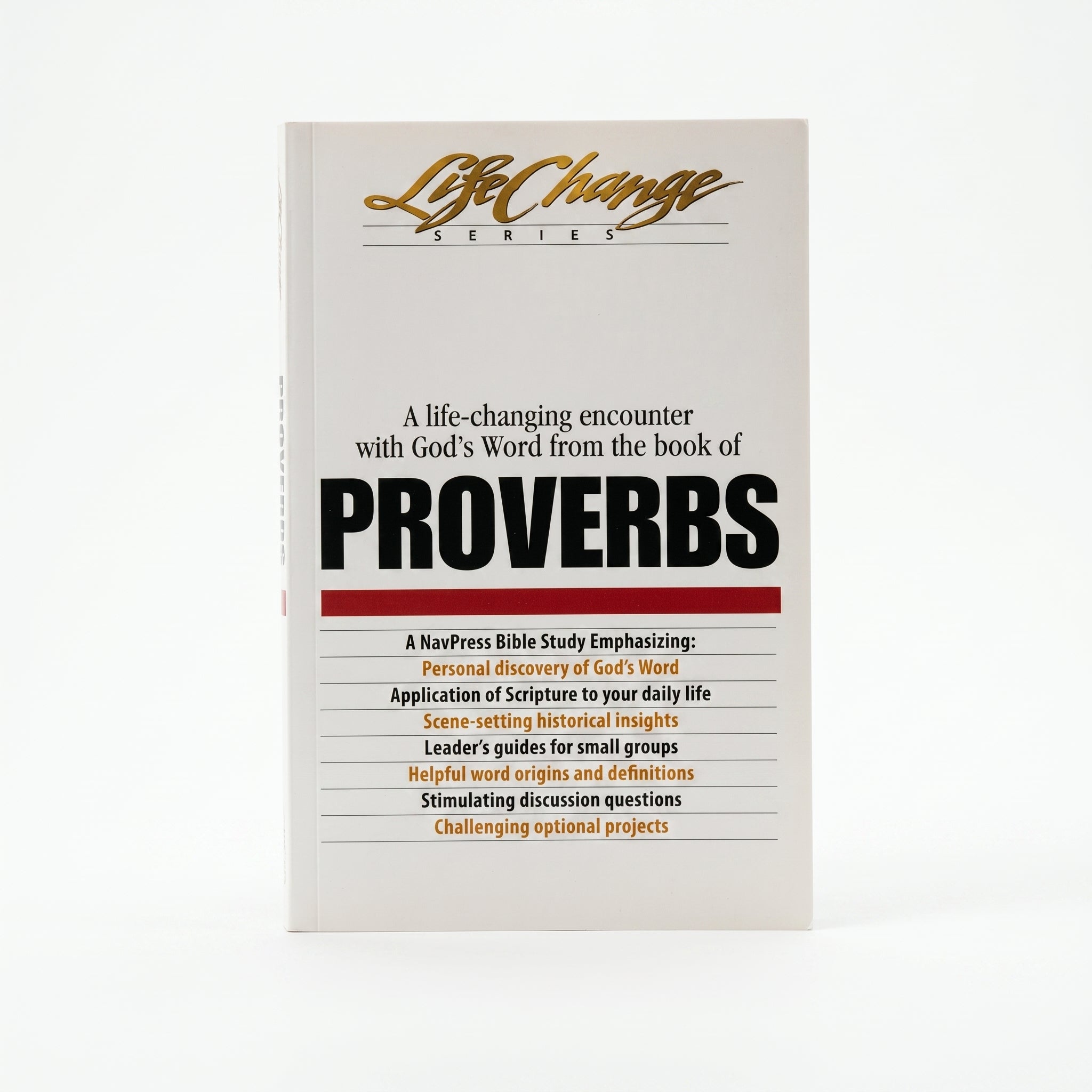 Studio photo of Proverbs (LifeChange) in hero