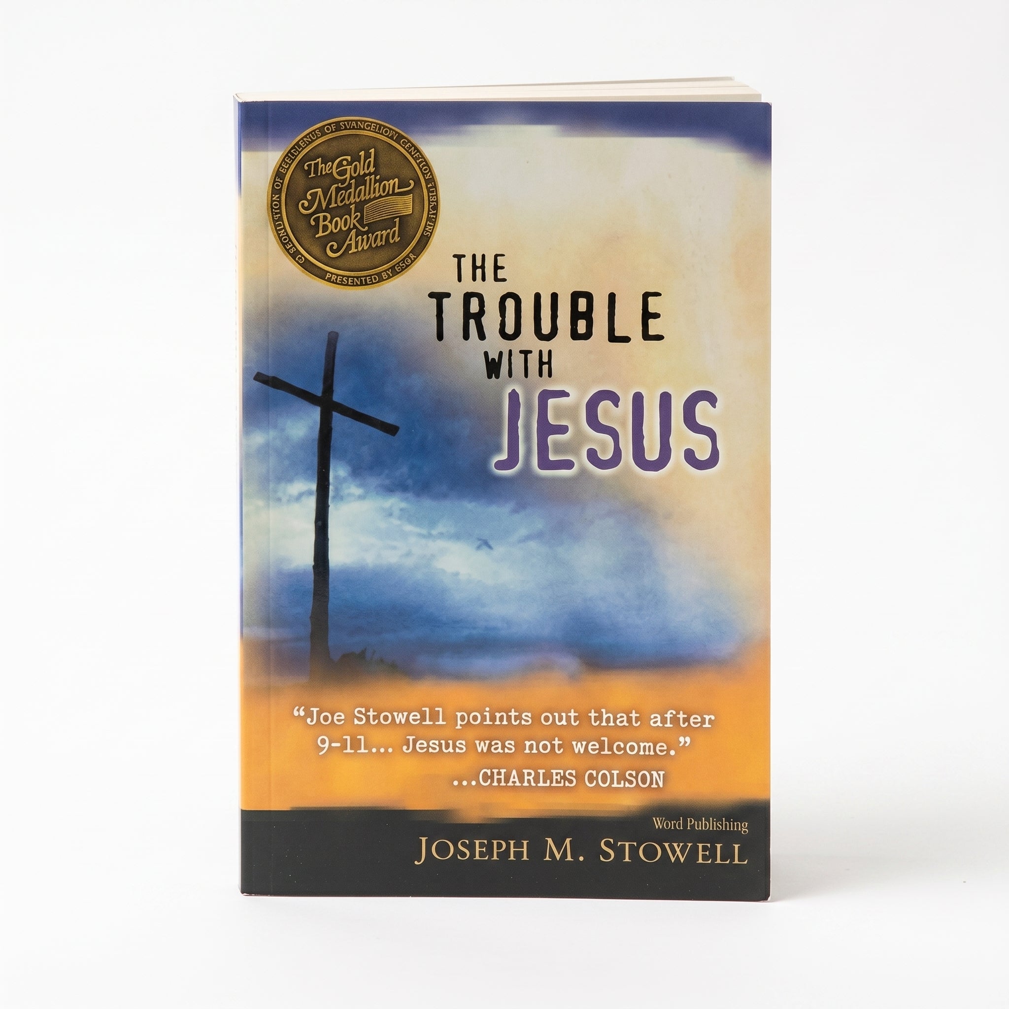 Studio photo of The Trouble with Jesus in hero