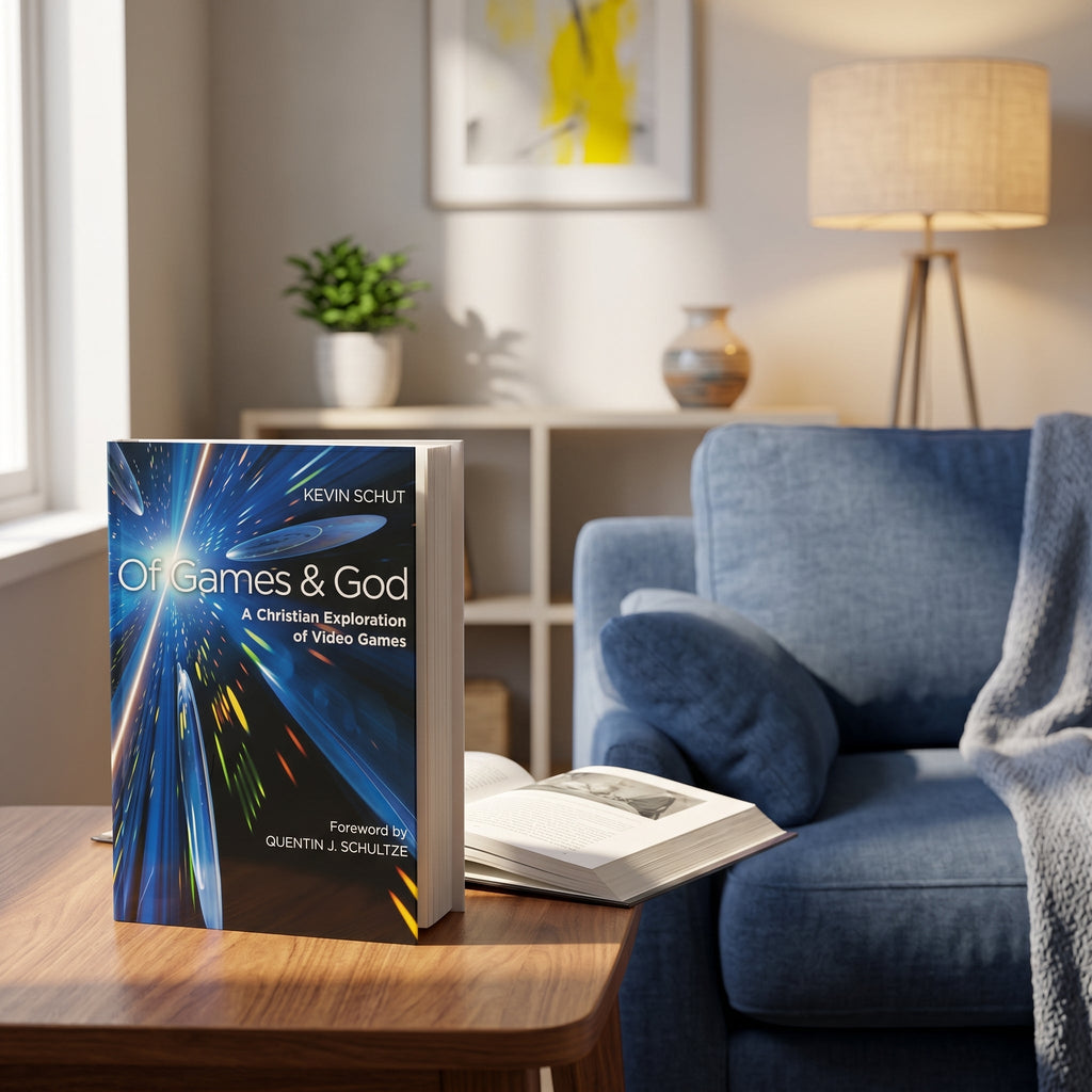 Studio photo of Of Games and God: A Christian Exploration Of Video Game in lifestyle