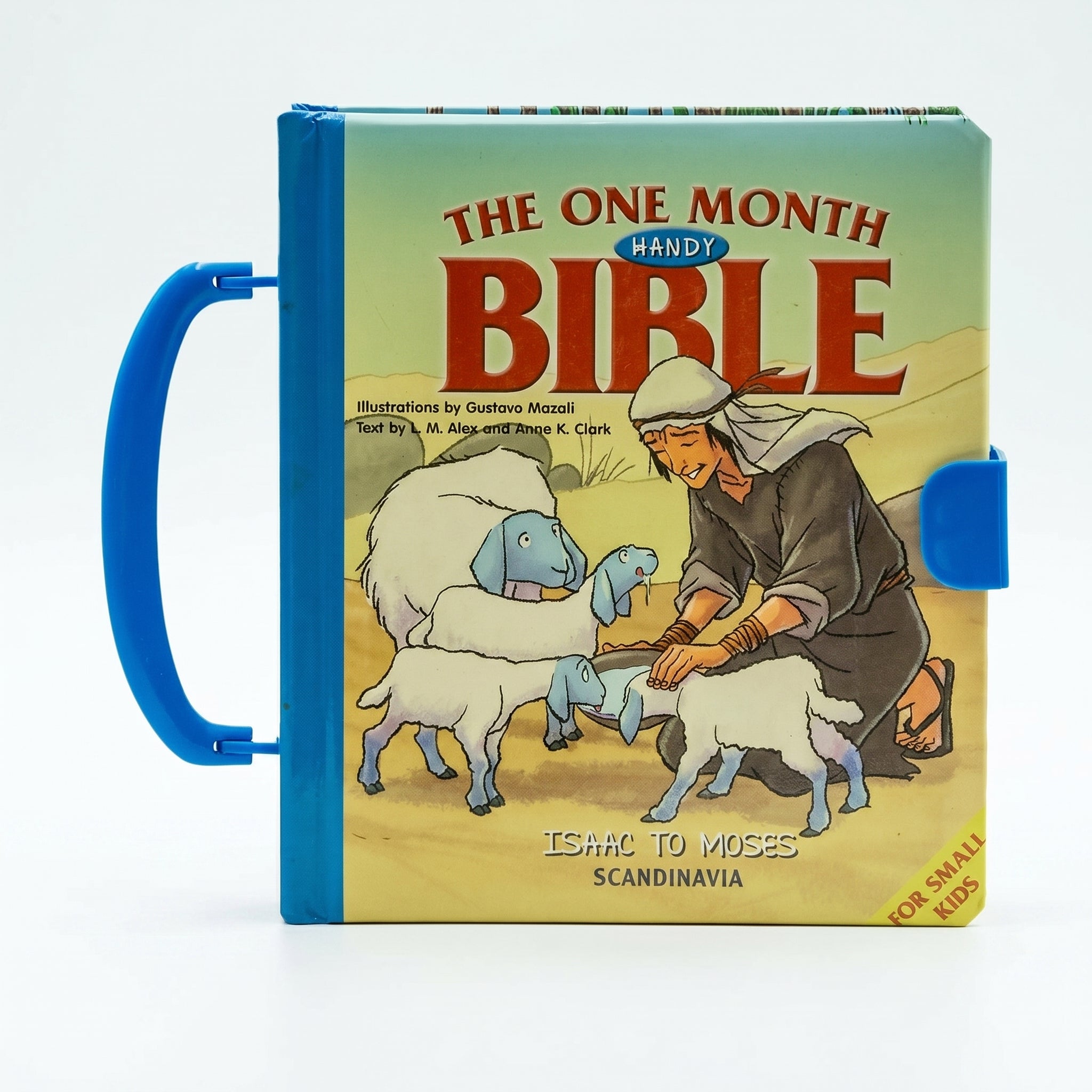 Studio photo of The One Month Handy Bible: Isaac to Moses in hero