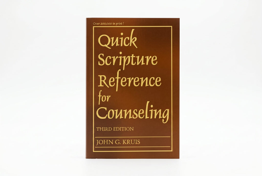 Studio photo of Quick Scripture Reference for Counselling in hero