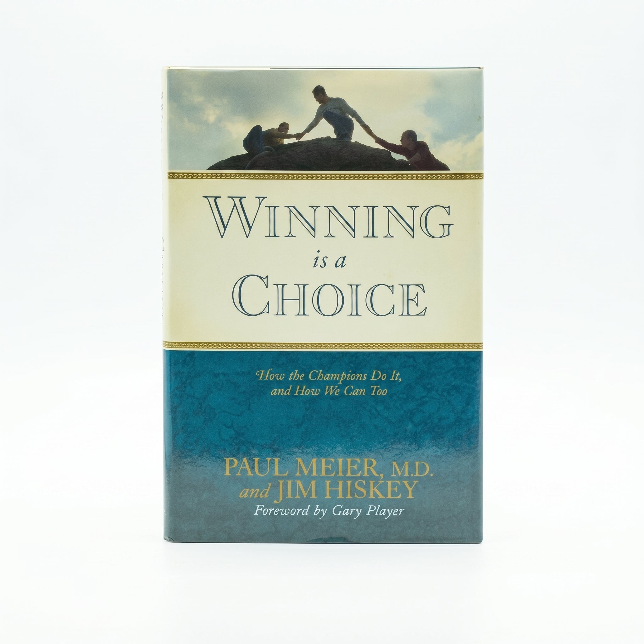 Studio photo of Winning is a Choice: How the Champions do It, and how we can too in hero