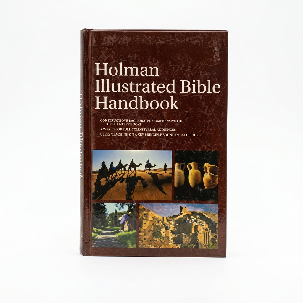 Studio photo of Holman Illustrated Bible Handbook in hero