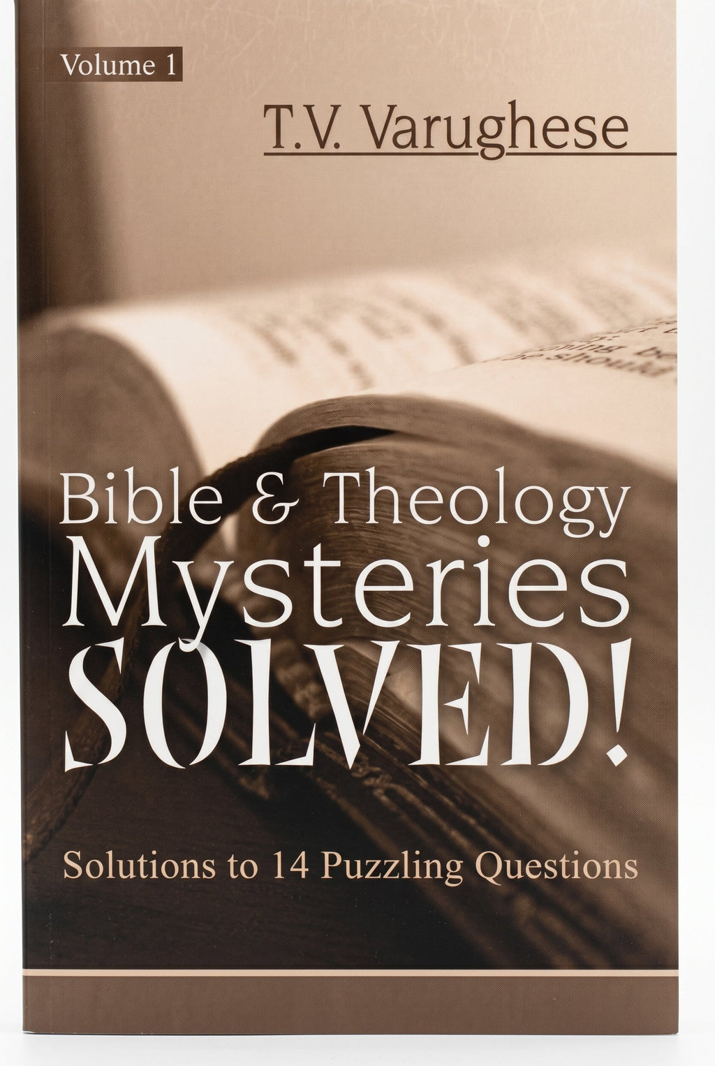 Studio photo of Bible & Theology Mysteries Solved! in hero