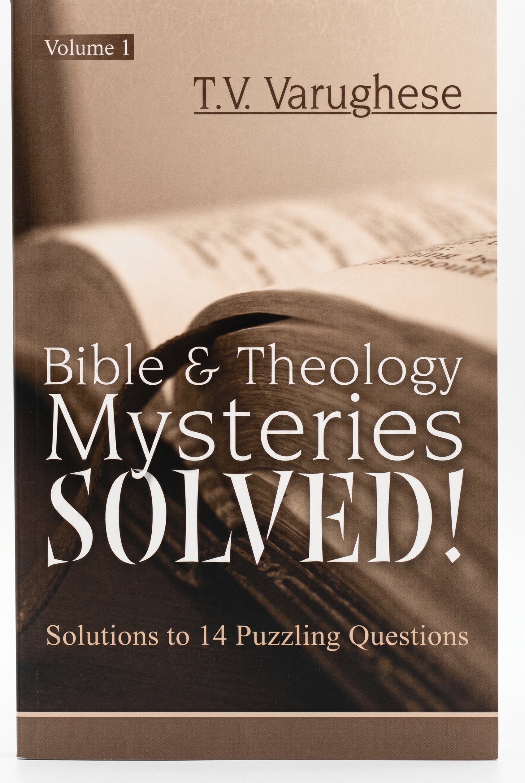 Studio photo of Bible & Theology Mysteries Solved! in hero