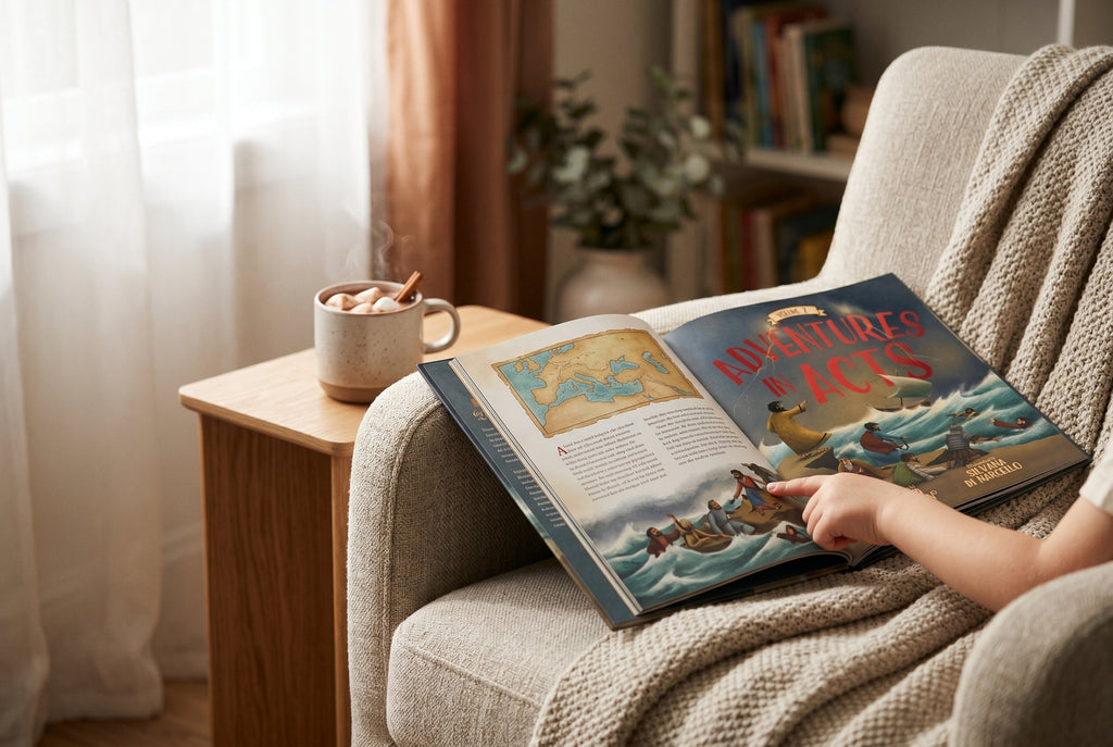 Studio photo of Adventures in Acts Volume 2 in lifestyle
