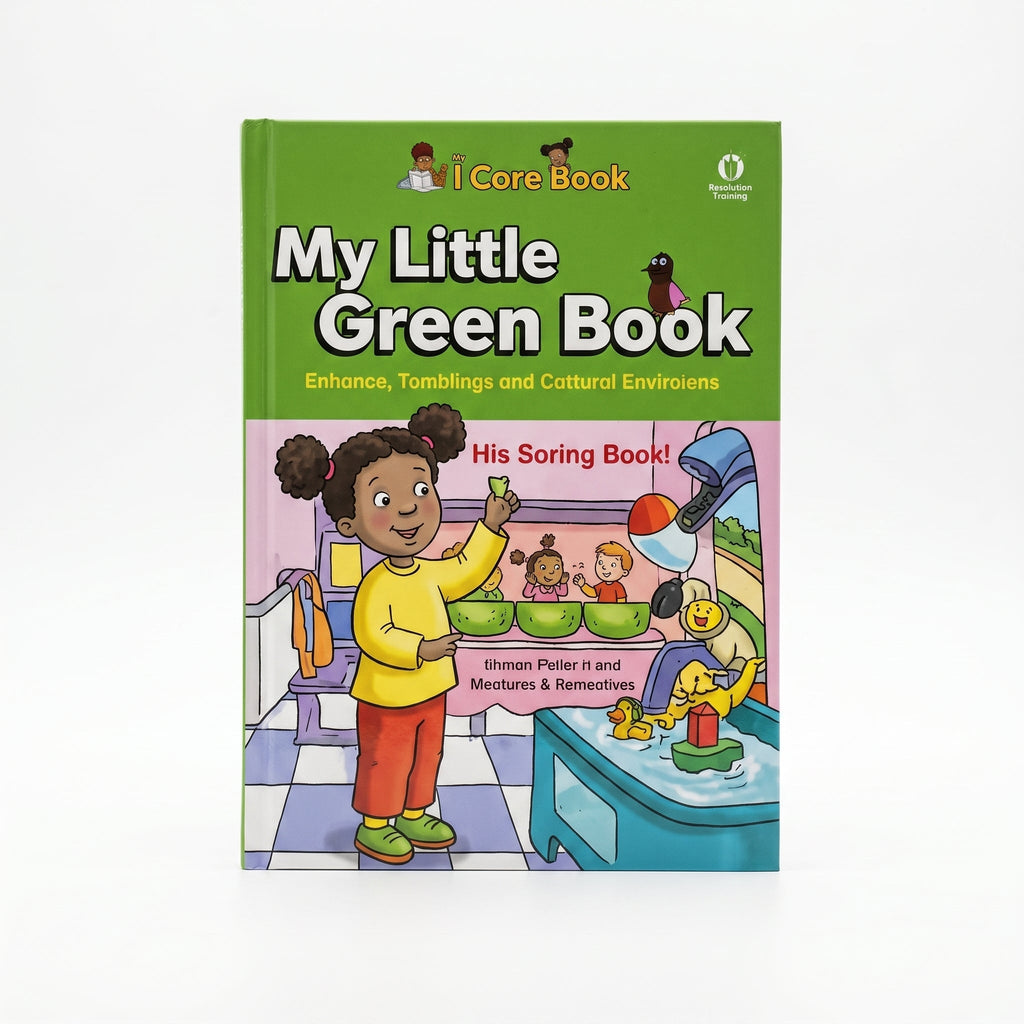 Studio photo of My Little Green Book: First Steps in Bible Reading in hero