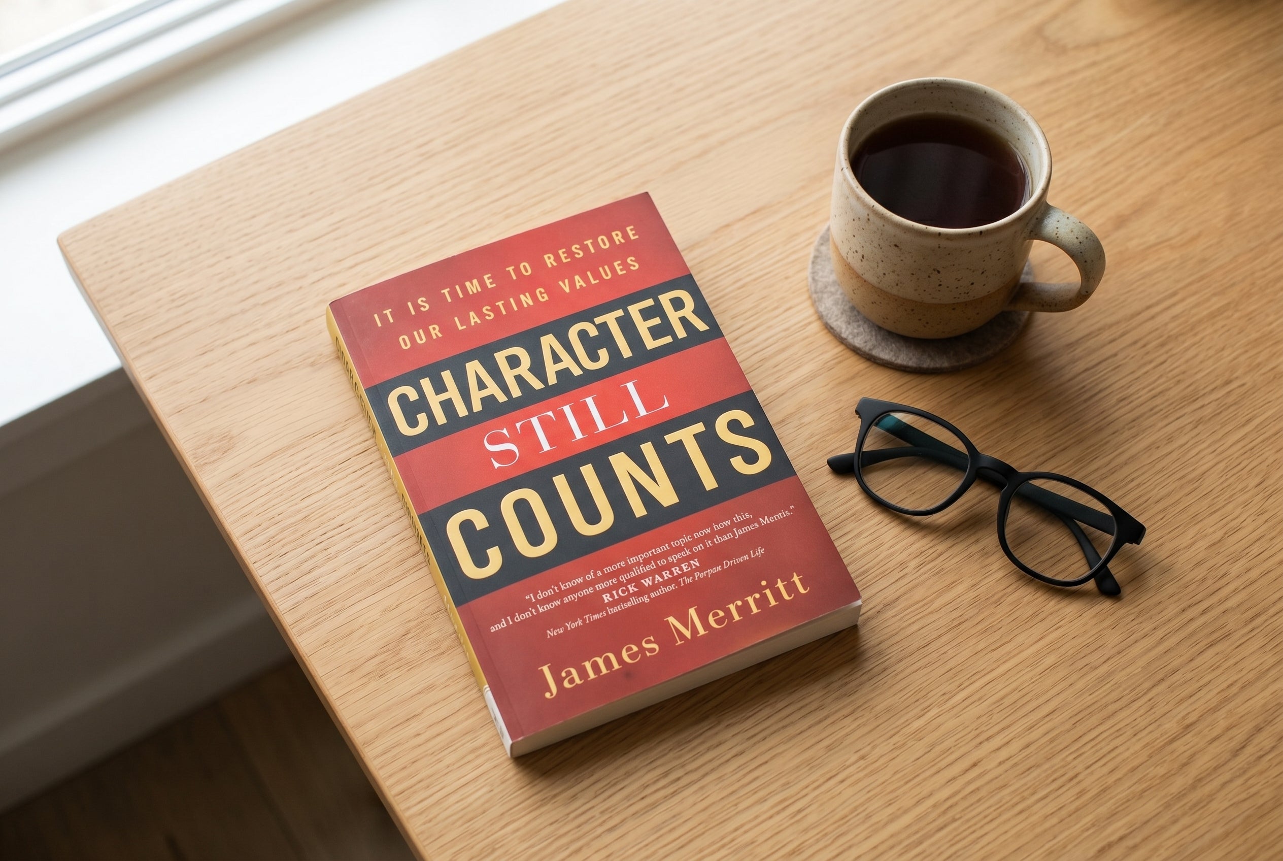 Studio photo of Character Still Counts: It Is Time to Restore Our Lasting Values in lifestyle
