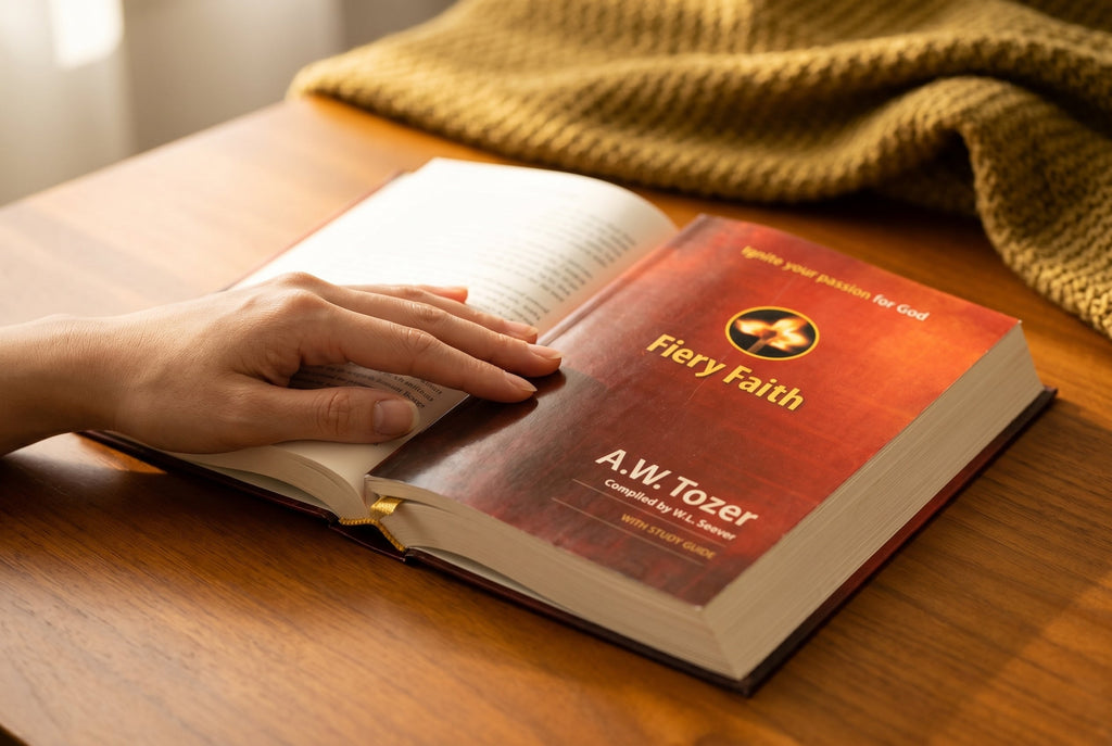 Studio photo of Fiery Faith: Ignite Your Passion for God in detail