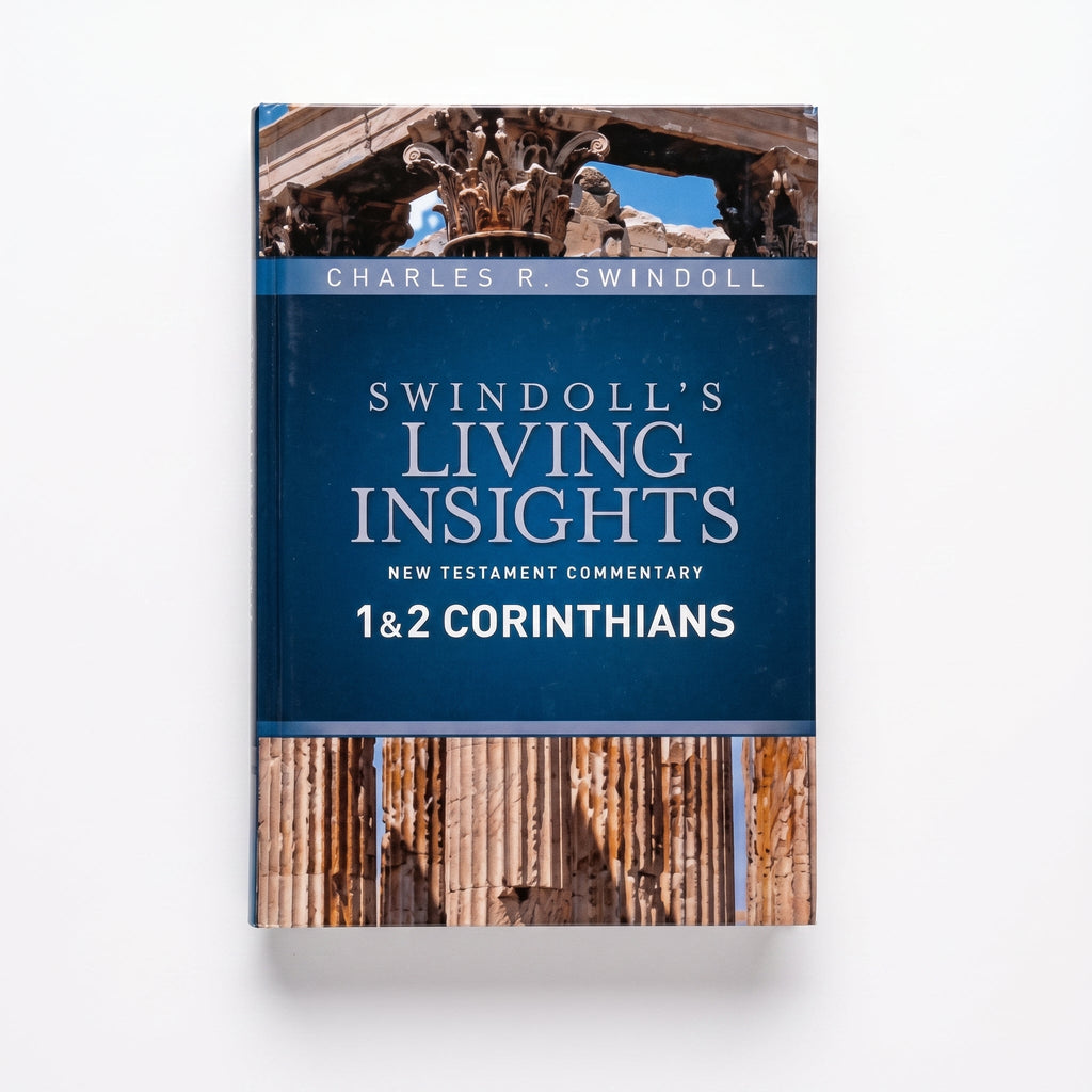 Studio photo of Swindoll's Living Insights New Testament Commentary: Insights on 1 & 2 Corinthians in hero
