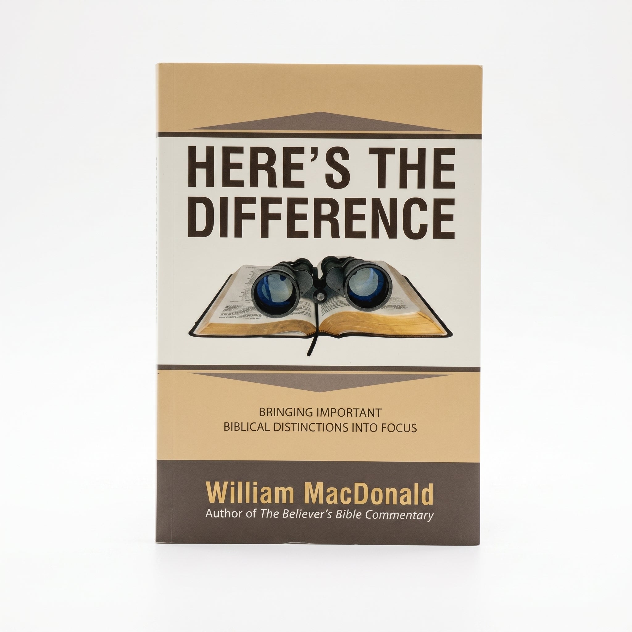 Studio photo of Here's the Difference: Bringing Important Biblical Distinctions into Focus in hero