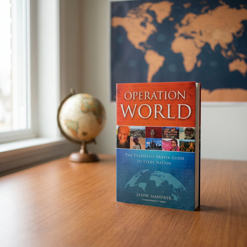 Studio photo of Operation World in lifestyle