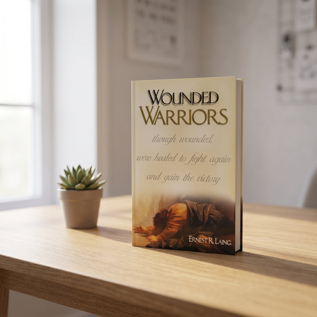 Studio photo of Wounded Warriors: Though Wounded, Were Healed to Fight Again and Gain the Victory in lifestyle