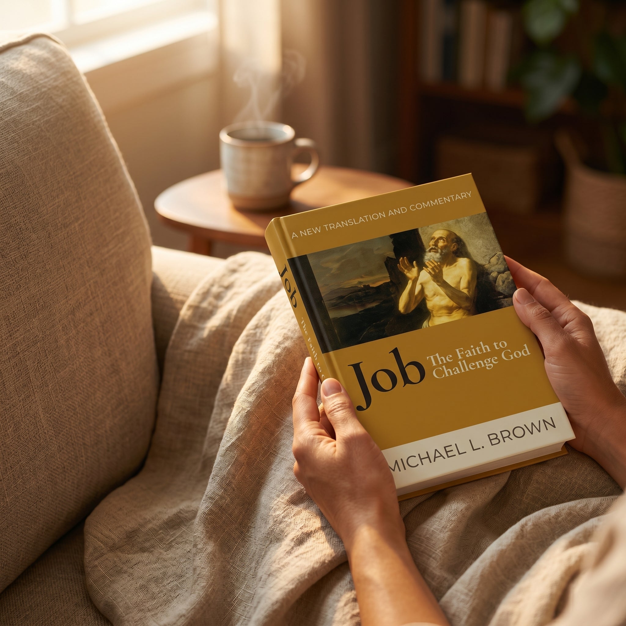 Studio photo of Job: The Faith to Challenge God: A New Translation and Commentary in lifestyle