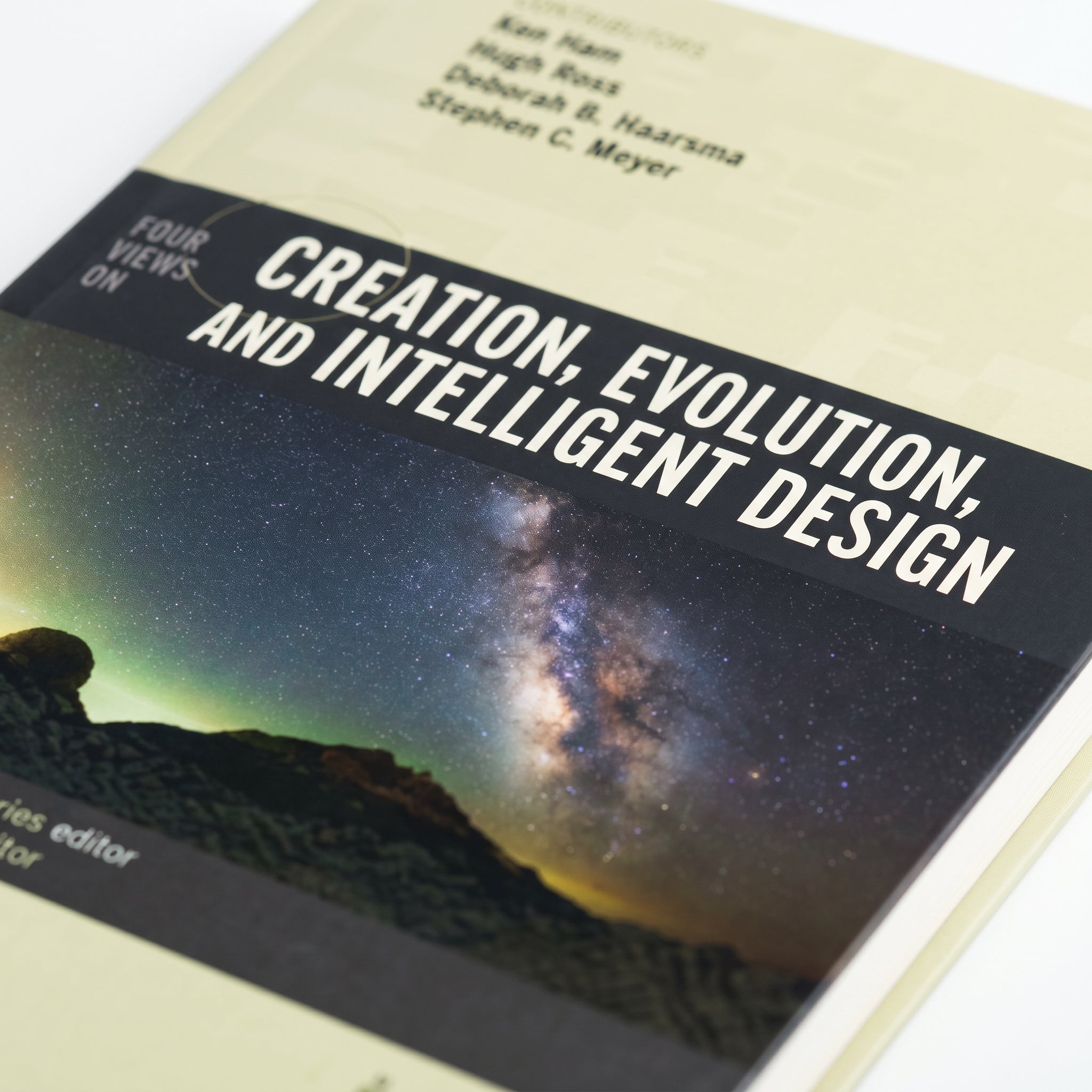 Studio photo of Four Views on Creation, Evolution, and Intelligent Design in detail