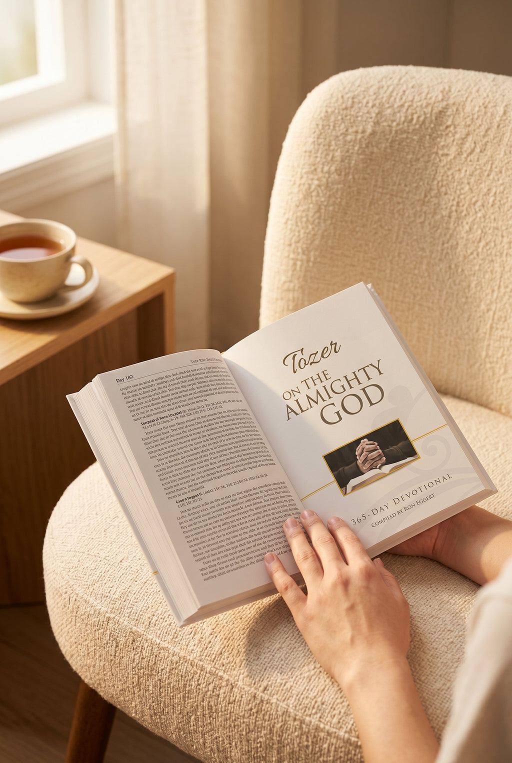 Studio photo of Tozer on the Almighty God : A 365-Day Devotional in lifestyle
