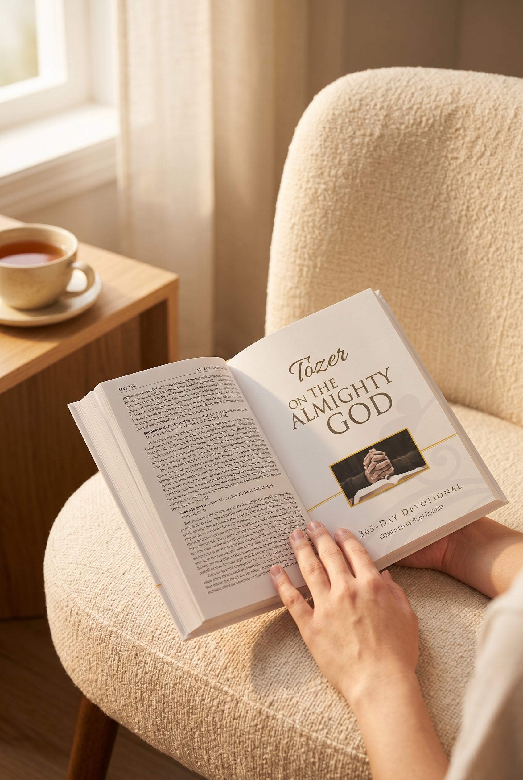 Studio photo of Tozer on the Almighty God : A 365-Day Devotional in lifestyle