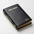NIV Holy Bible Capsule, Black | Christia + KJV Personal Size Giant Print Reference  Combo